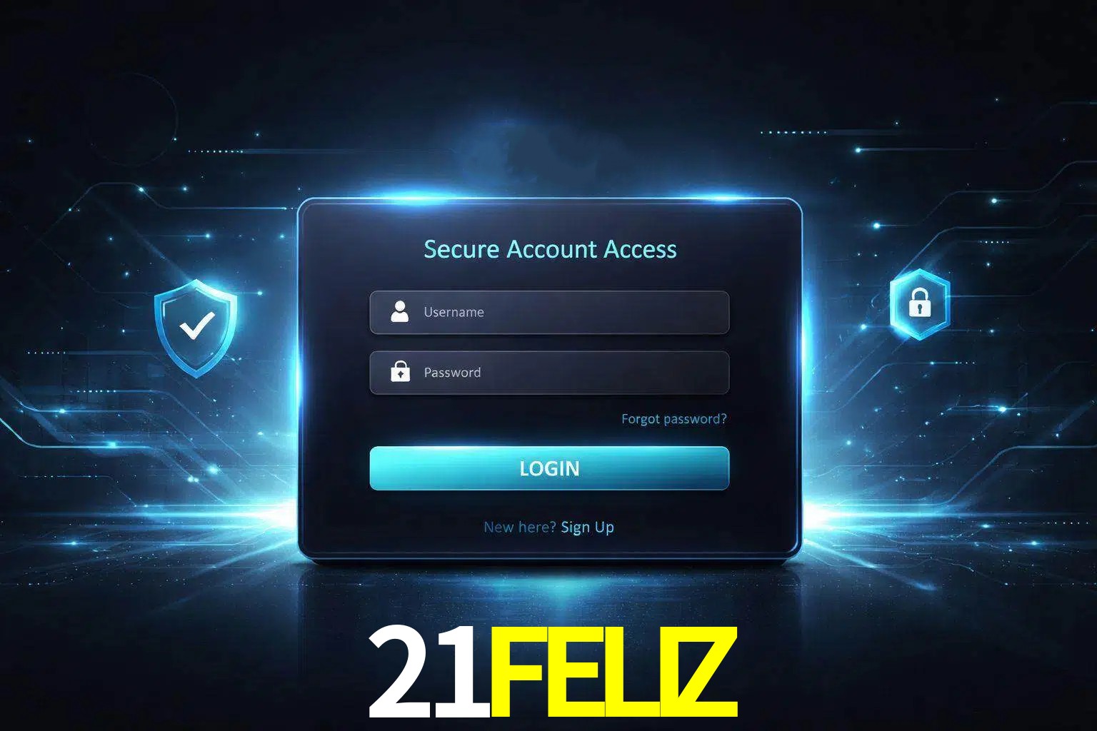 Pantalla de inicio de sesión de cuenta 21FELIZ para usuarios en México