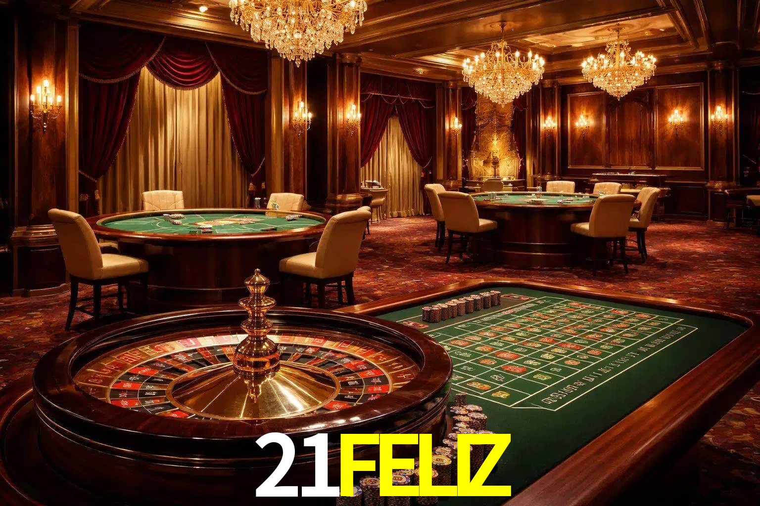 Una escena premium de mesa de casino en vivo con cartas, elementos de ruleta y un ambiente pulido de estudio de transmisión.